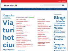 Tablet Screenshot of buscador.es