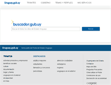 Tablet Screenshot of buscador.gub.uy